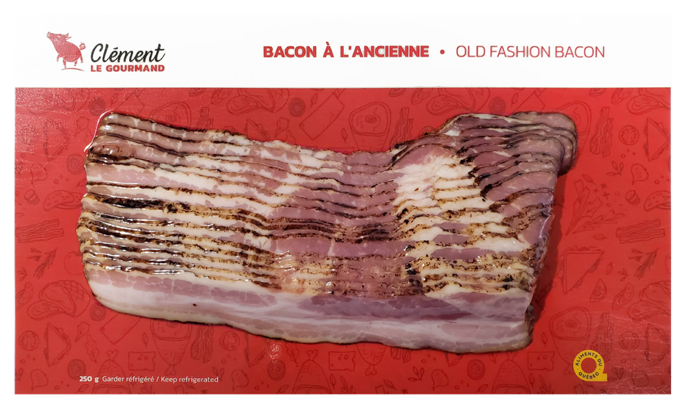 bacon a l ancienne preemballe 10x250g clement le gourmand