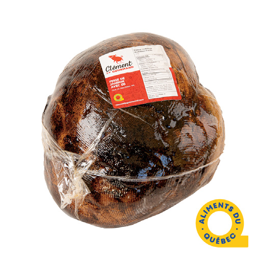 jambon a cuire fesse avec os 2x9kg clement le gourmand