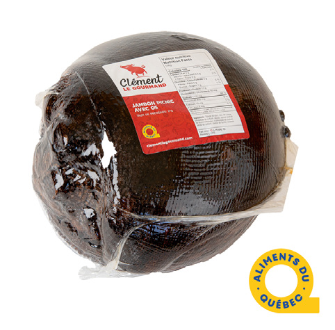 jambon a cuire picnic avec os 2x4 5kg clement le gourmand