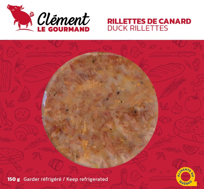 rillettes de canard clement le gourmand