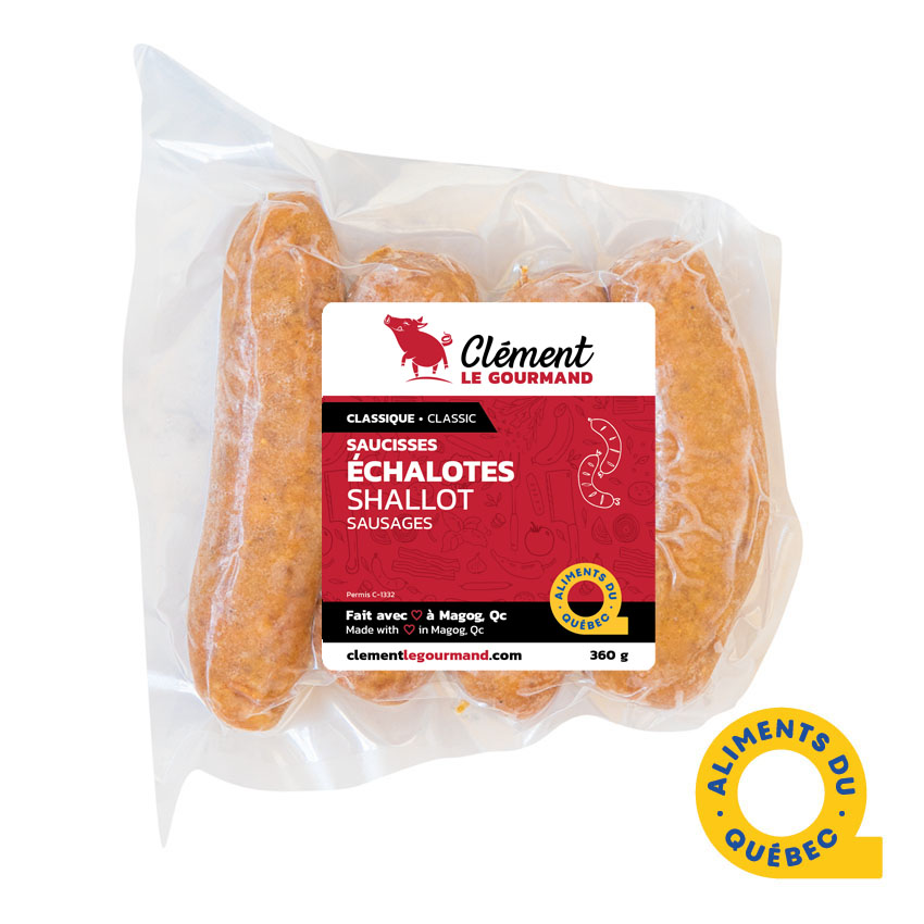 saucisses echalote clement le gourmand