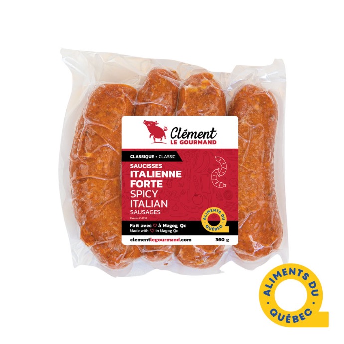 saucisses italienne forte clement le gourmand