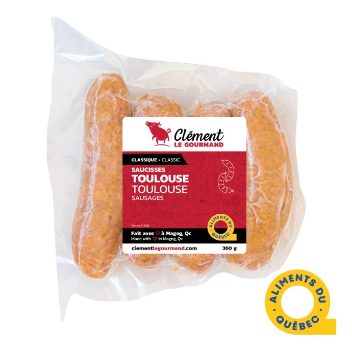 saucisses toulouse clement le gourmand